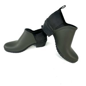 Bogs Vista Low Outdoor Rain boot Neo-Tech Rebound Woman’s US 6 EU 37 Green Black